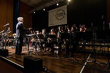 Das Jugendjazzorchester Saar beim Eröffnungskonzert der 15. Bundesbegegnung Jugend jazzt (c) DMR, Jean M. Laffitau